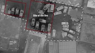 A failed rocket launch by the Islamic Jihad terrorist organization hit the Al Ahli hospital in Gaza City: *a video from the IAF system that captured the area around the hospital before and after the failed rocket launch by the Islamic Jihad terrorist orga