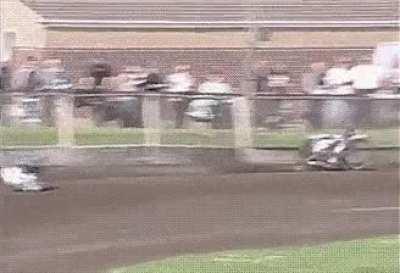 WCGW in a dirt bike race