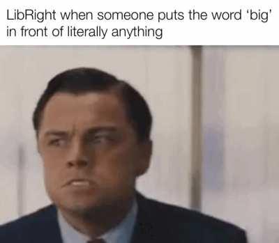 Big tech, big government, big phama, big government, big dicks they fear them all