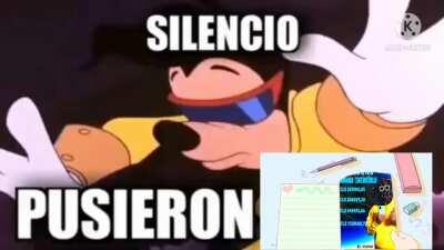 Callense gritones que pusieron..