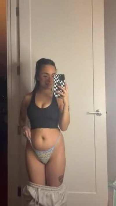 What’s underneath my gym clothes