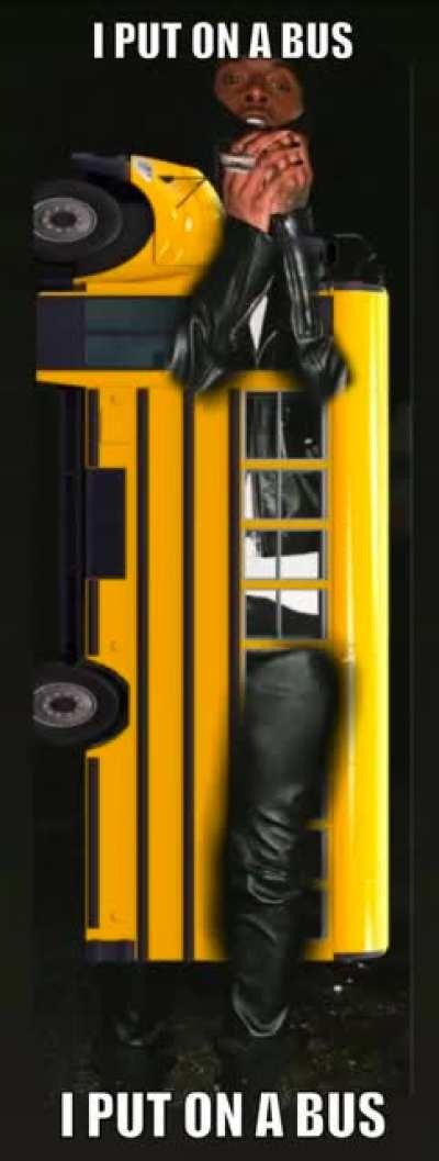 He put on a bus 🤷‍♂️💯