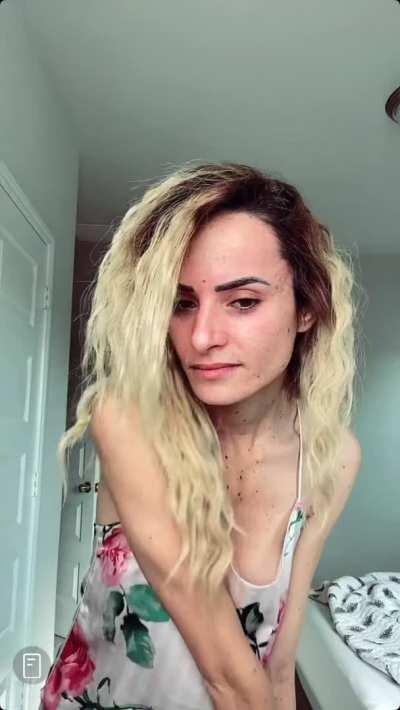 i spent like three hours on this chick’s live for this