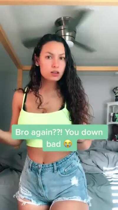 She Play Too Much 😒