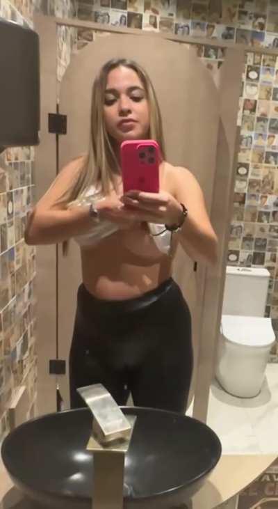 You can't imagine what happened in the bathroom after this photo!