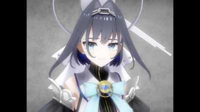 an Inspirational message from Kronii