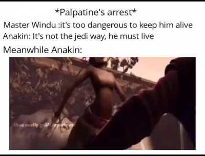 Anakin and his war crimes