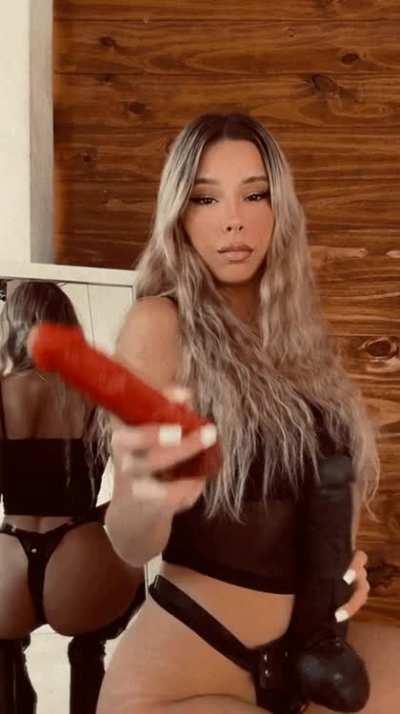 say YES if you want one in your mouth and one in your butt