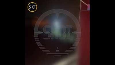 Spectacular footage of a Ukrainian attack on likely a shipyard in temporarily russian occupied Sevastopol, Crimea