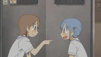 Nichijou + Ratinho = Perfei&ccedil;&atilde;o