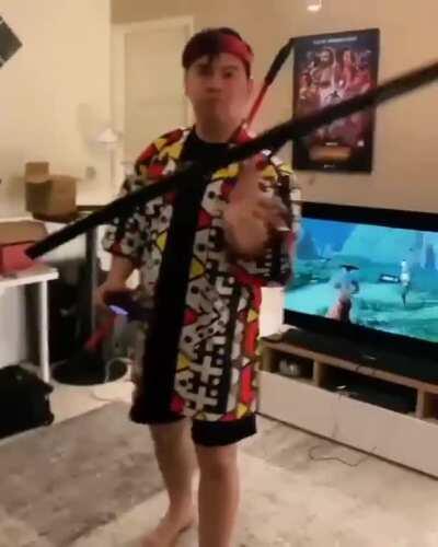 This man is Jin Sakai!