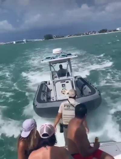 WCGW jumping from one boat to another boat