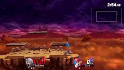 Sometimes getting caped by Mario can be a good thing.