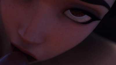 Tracer oral and doggy (Nordehartet) [overwatch]