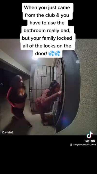 The way she falls 💀