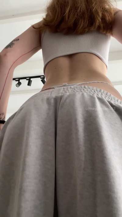 does it look thick from down there?