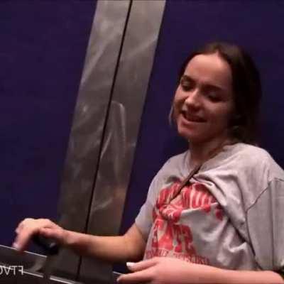 She has nothing to be embarrassed about