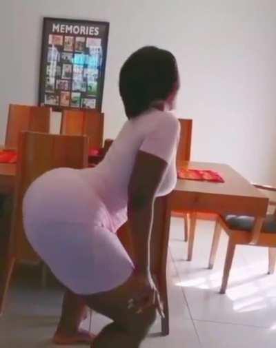 An ass that causes back problems