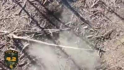 Russian assault group tried to capture the positions of the Ukrainian defenders near Bakhmut, they were stopped by drones.