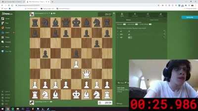 My successful WR attempt at Chess: Speedrun (I used the unconventional 