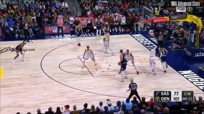 [Highlight] Victor Wembanyama's defense on Jokic