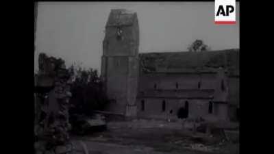 Four destroyed Panthers in Cherbourg, 29 JUN 1944