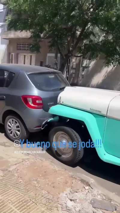 Prueba de resistencia de paragolpes: