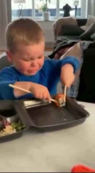 How to NOT use chopsticks