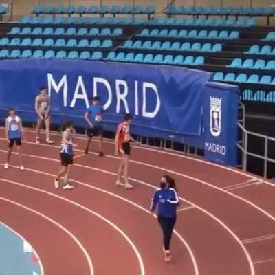 He can't hold himself