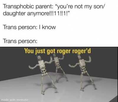 Keep dancing you funky little clankers