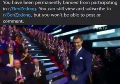 I got banned from r/genzedong