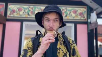 Pewds, I mean this in the nicest way possible, but can we talk about the way you eat ice cream? 