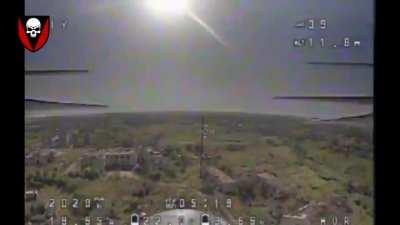 The occupiers hung a red flag to make it easier for the fighters of the 72nd brigade of the Armed Forces to find and destroy their surveillance complex