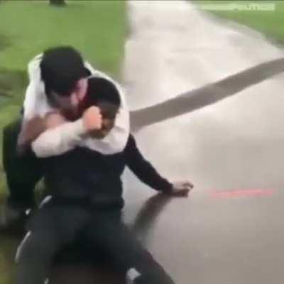 He just wanted a fair fist fight