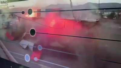 Saudi Arabia gas station.