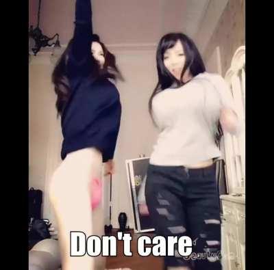 Hitomi and Anri dance-Off