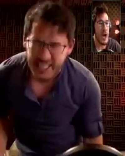 Markiplier yelling at himself