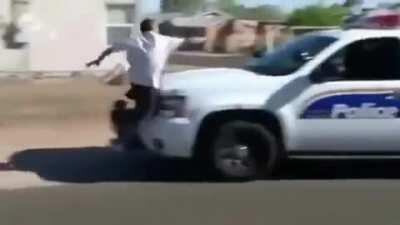 WCGW if I try to do something cool while fleeing from police?