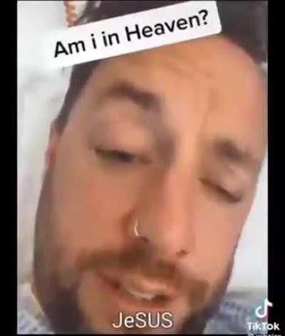 No one:                                     Nogla after his 132 pound scrotum surgery: 