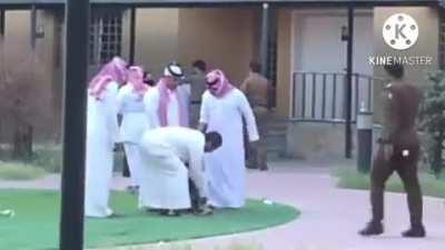 Saudi Arabia, the gathering place of muslims- beating orphan women for a hunger strike ….