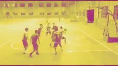 Partida massa de basquete