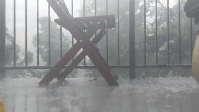 Don't know if you all like torrential thunderstorms. From this afternoon in Atlanta