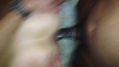 My first Hotwife ever. It’s hard to tell who was more excited here or her husband. He helps hold her open because she struggled with my size.