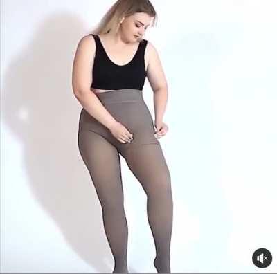 Thanks I hate Fake Translucent Fleece Pantyhose