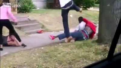 quick scrap on the block