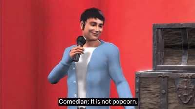 Artificial Intelligence tries Stand-Up Commedy