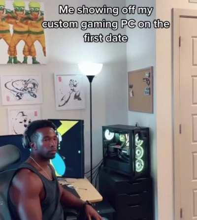 Showing off the pc
