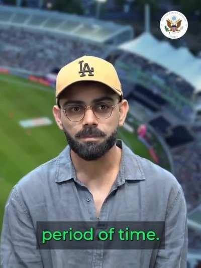 Virat Kohli on Cricket's Rise in the U.S