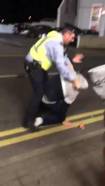 If you're gonna pull stupid stuff like this make sure you can outrun a chubby copper first