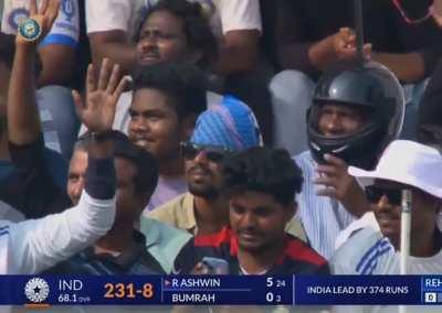 12th man of India ready to bat after middle and lower order failure